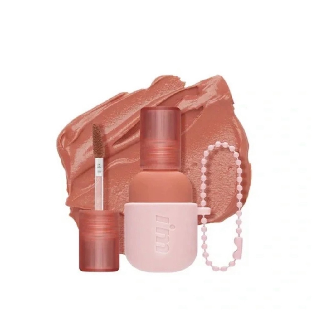 NIB: I’m Meme Color Key Ring Velvet Lip Tint in Rosy Beige!